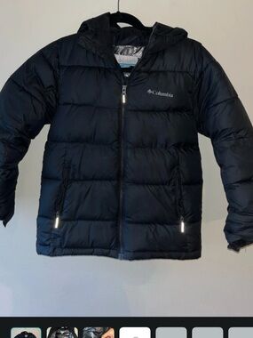 Columbia Black Quilted Puffer Jacket